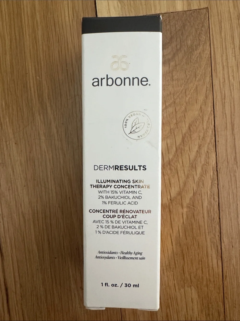 Arbonne DermResults Derm Results Illuminating Skin Therapy Concentrate 1 Oz